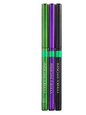 Physicians Formula Shimmer Eyeliner Trio — Green, Purple, Black